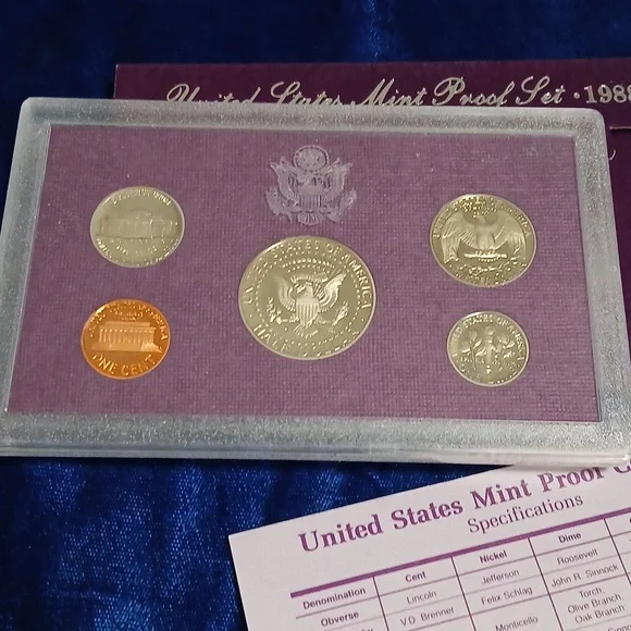 1988 & 1989 United States Proof Sets - Picture 3 of 9